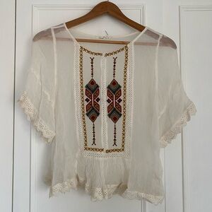 Floreat Anthropologie Blouse